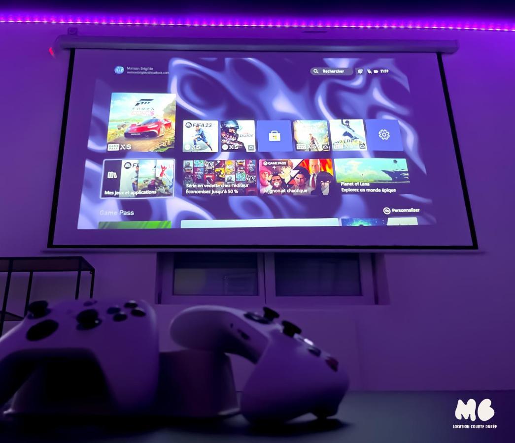 Maison Brigitte - Jacuzzi Videoprojecteur Xbox Aulnoy-lez-Valenciennes
